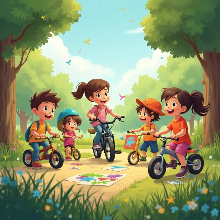 Różnorodne zabawy dla dzieci w wieku 6-12 lat, które wspierają rozwój fizyczny i kreatywność