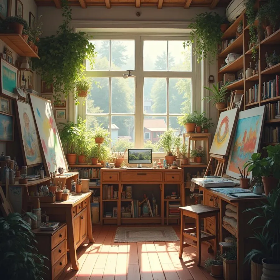 Pomysły na obraz na płótnie dla początkujących – łatwe techniki i motywy