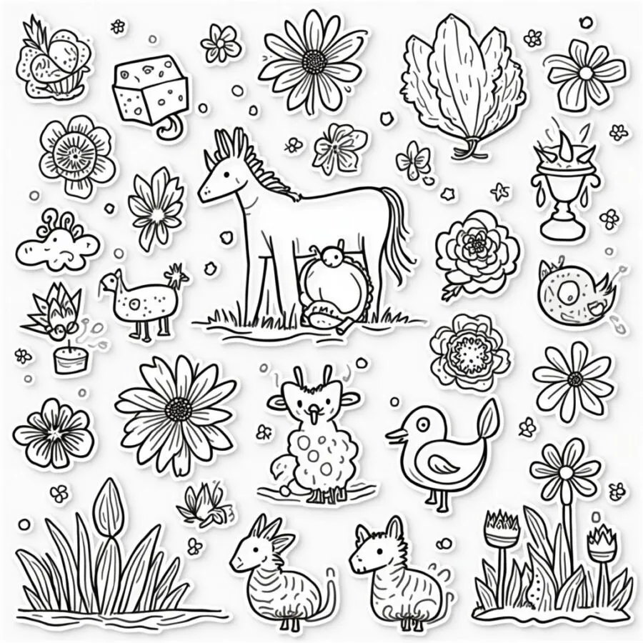 Pomysły na kolorowanki, które rozweselą dzieci i pobudzą ich kreatywność