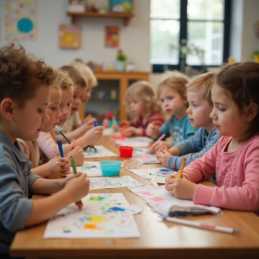 Zabawy dla dzieci 9-12 lat w domu: Kreatywne aktywności rozwijające zdolności plastyczne