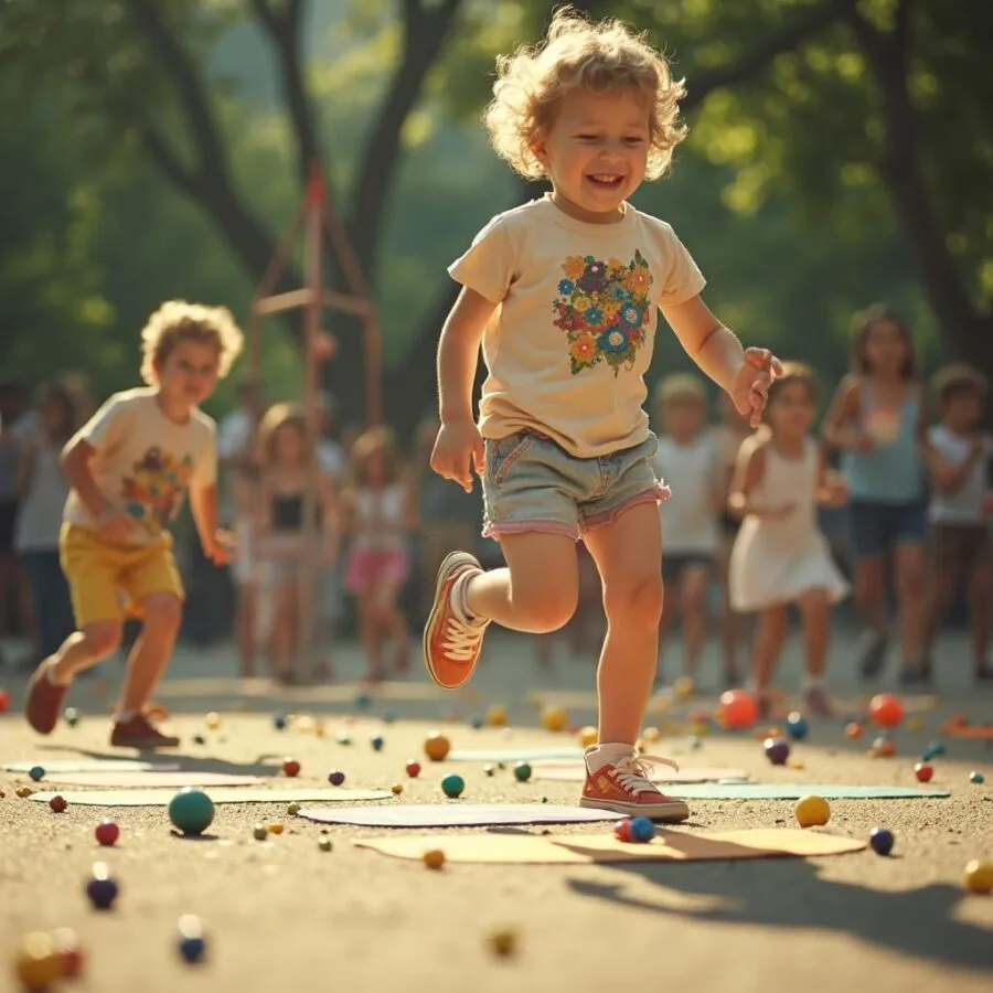 Stare zabawy podwórkowe: Wspomnienia z dzieciństwa, które rozwijają kreatywność i umiejętności społeczne dzieci