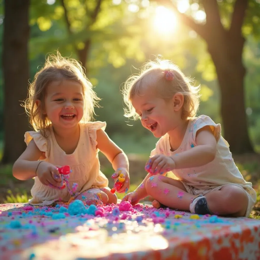 Malowanie z dziećmi: kreatywne pomysły na twórcze zabawy plastyczne