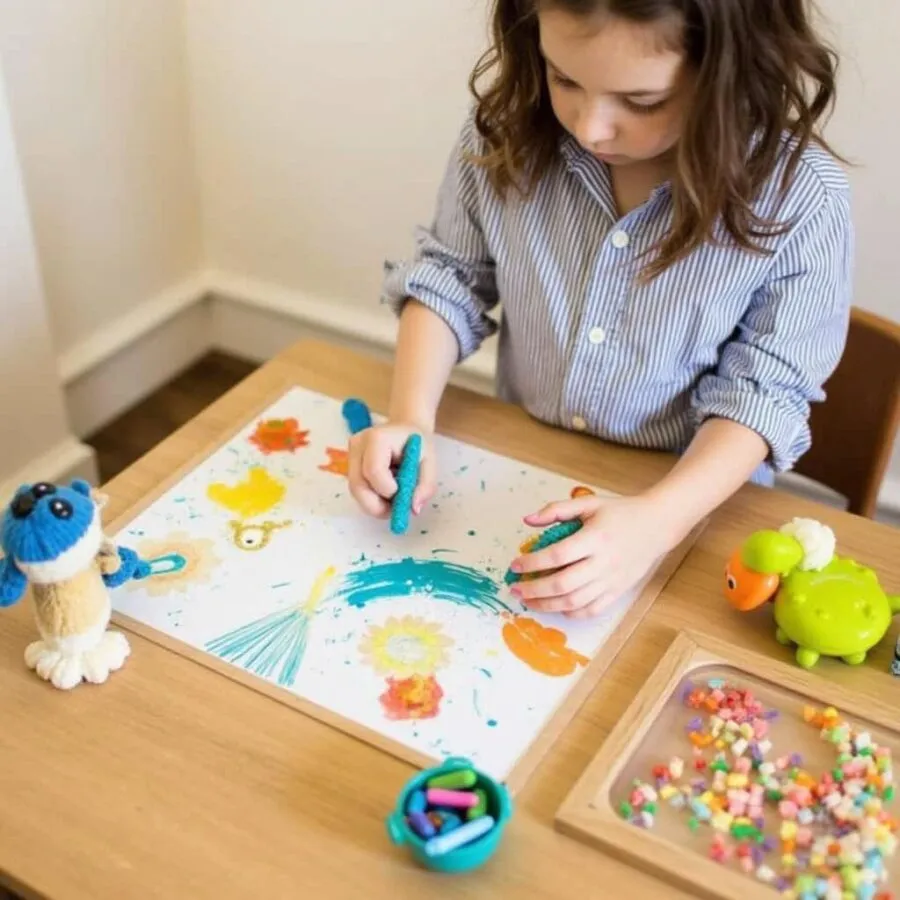 Kreatywne zabawy z 4-latkiem w domu, które rozwijają wyobraźnię i zdolności manualne