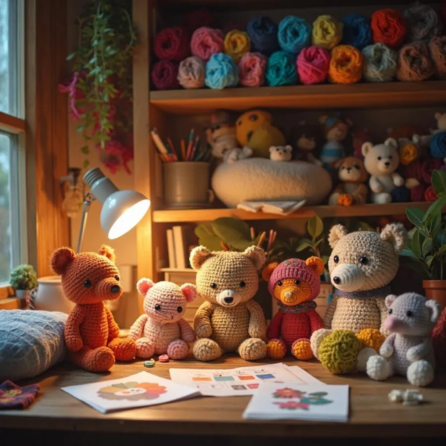 Pomysły na szydełkowanie pluszaki dla początkujących i zaawansowanych