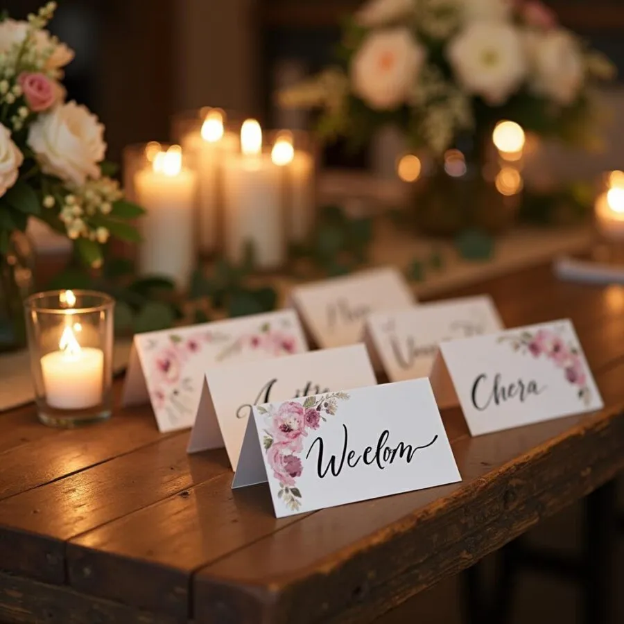 Pomysły na winietki – 15 kreatywnych inspiracji na wyjątkowe okazje