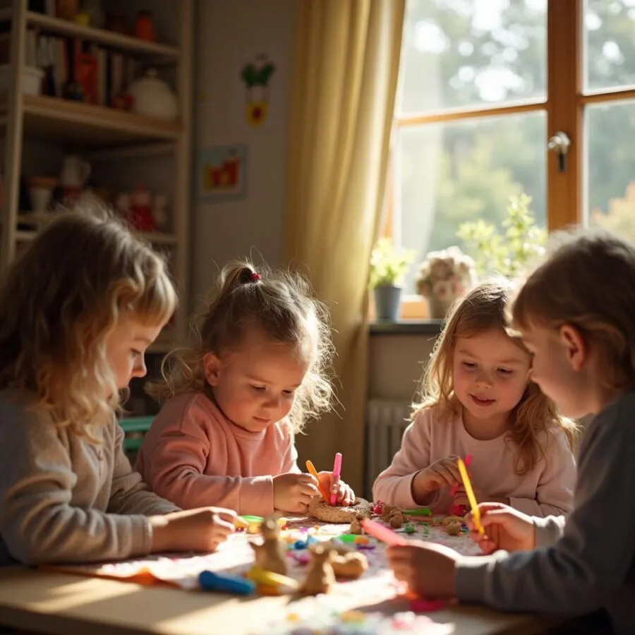 Pomysły na zabawy dla dzieci 6-12 lat w domu, które rozwijają kreatywność i umiejętności społeczne