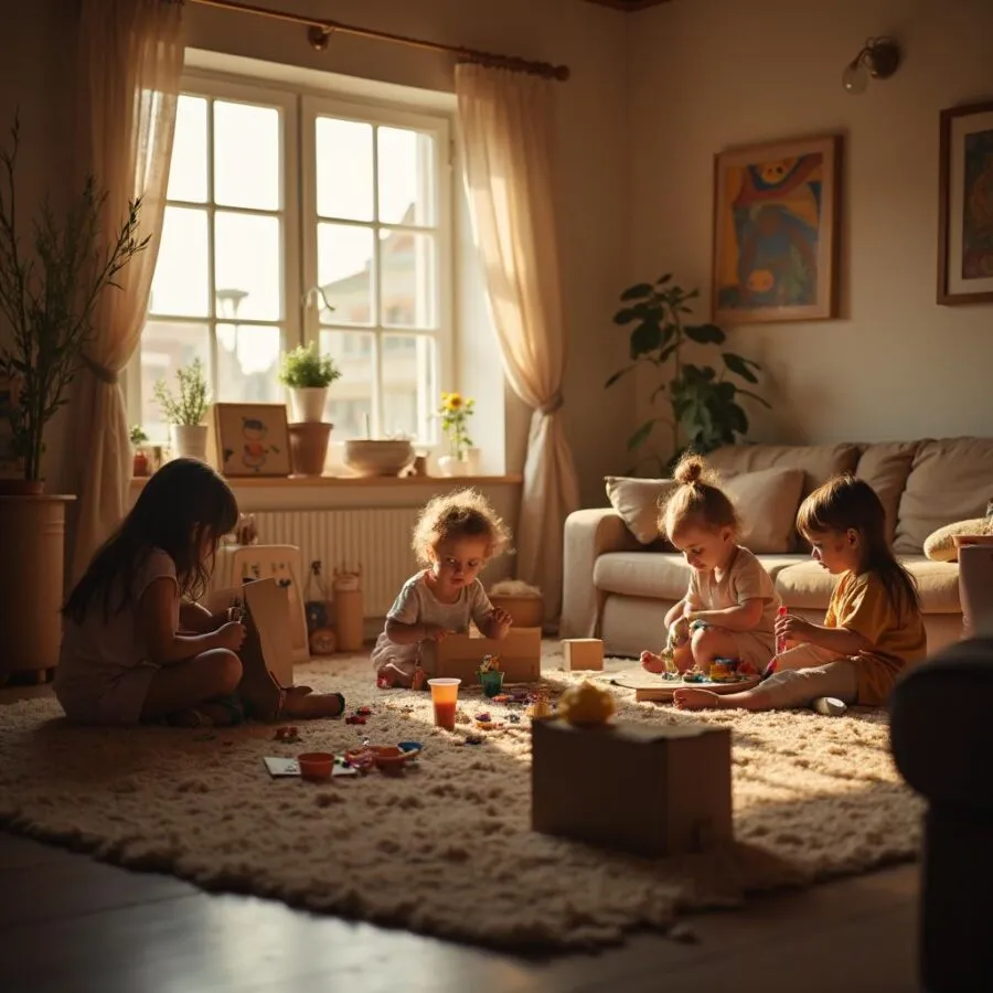 Fajne zabawy w domu: Pomysły na kreatywne i edukacyjne spędzanie czasu z dziećmi