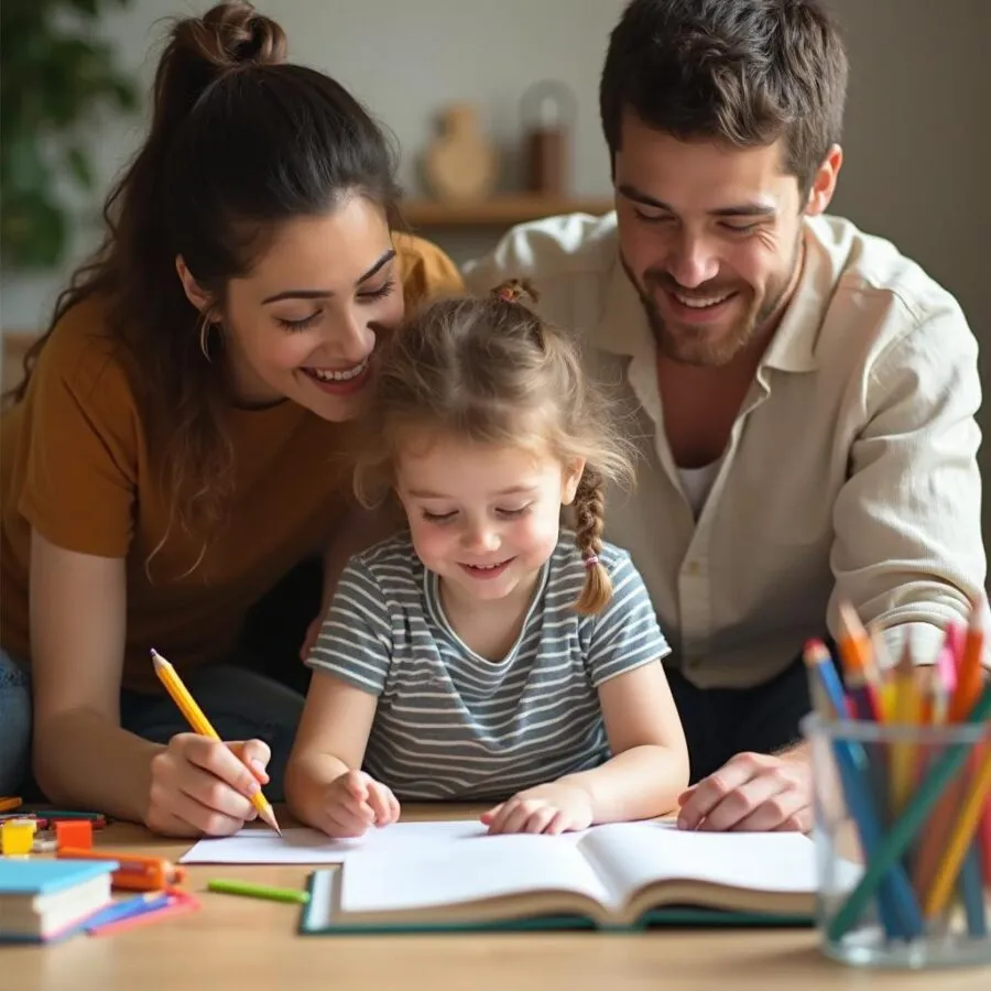 Rola rodziców w przygotowaniu dzieci do szkoły: Kluczowe strategie wsparcia emocjonalnego i organizacji przestrzeni do nauki