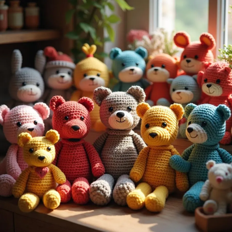 Pomysły na szydełkowanie pluszaków dla dzieci – inspiracje i projekty idealne do nauki