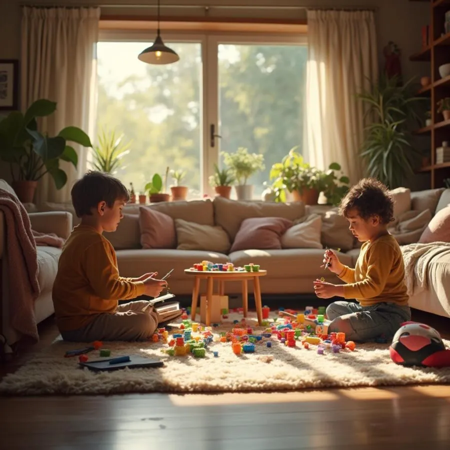 Fajne zabawy w domu, które rozweselą dzieci i pobudzą ich kreatywność